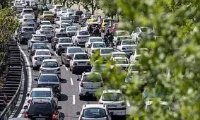 ترافیک سنگین در ورودی‌های پایتخت 