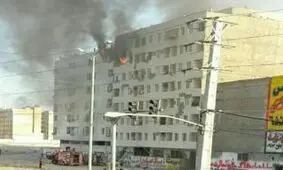 حریق در مجتمع مسکونی شهریار/ نجات ۱۲۰ نفر