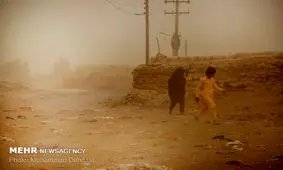 طوفان سیستان ۸۱۰ نفر را روانه بیمارستان کرد