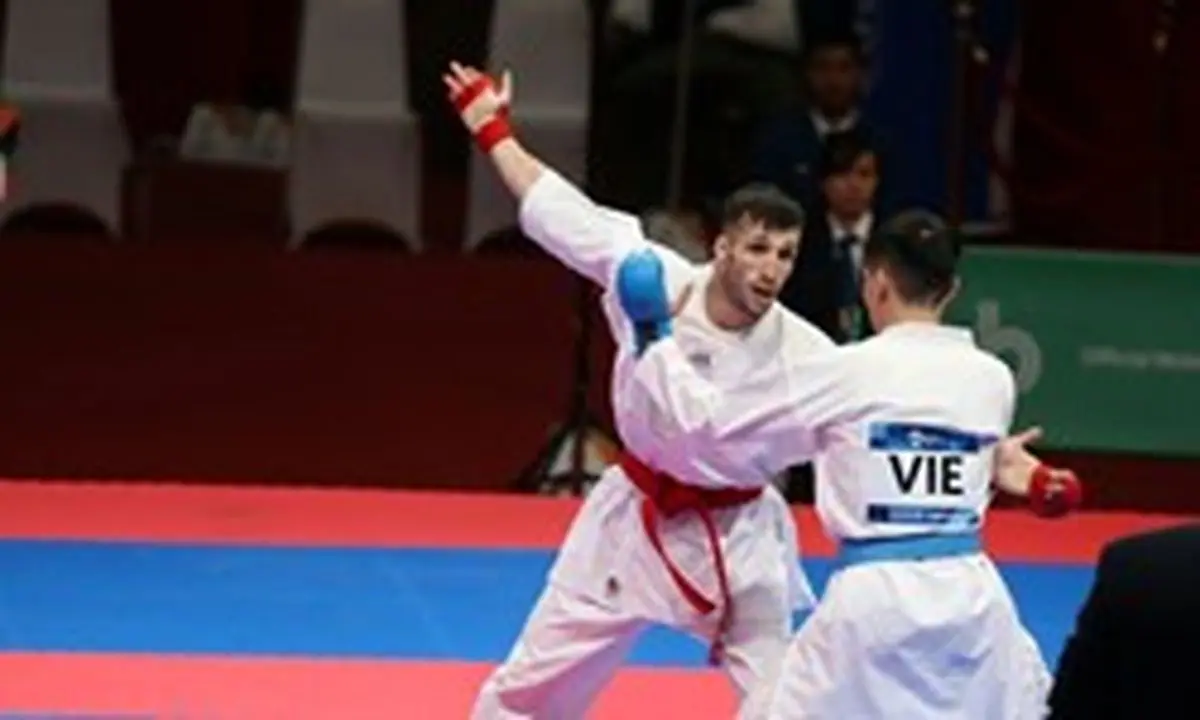 طلای شانس اول کاراته ایران به نقره تبدیل شد/ مهدی زاده در سکوی دوم بازی‌های آسیایی