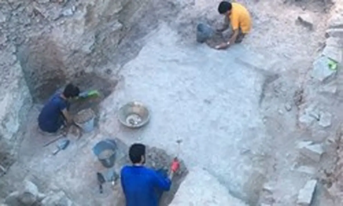 کشف آثار مربوط به ۳ هزار سال پیش در تپه اشراف اصفهان