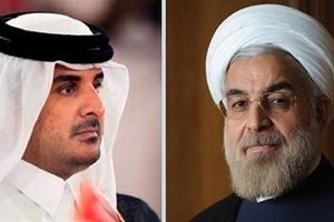 گفت و گوی روحانی و امیر قطر برای مشارکت ایران در جام جهانی ٢٠٢٢