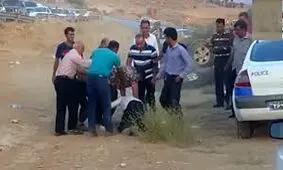دستگیری یکی از عاملان ضرب و شتم مأمور راهور در جاده شیراز
