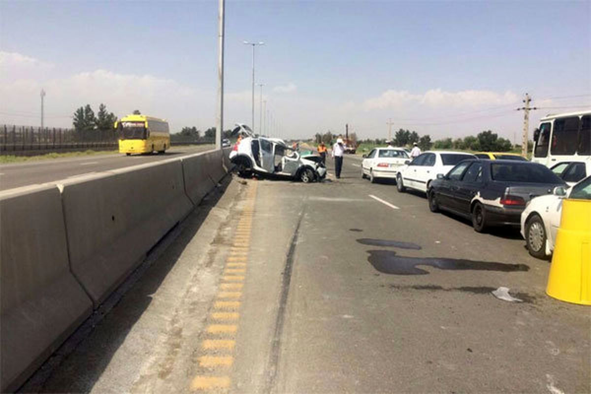 ۵ استان صدرنشین در وقوع تصادفات و جان باختگان