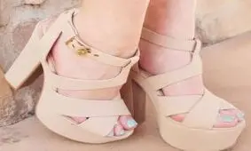 کفش مجلسی پاشنه لژدار شیک و راحت + تصاویر