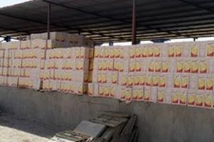 ۳۰۰ تن روغن خوراکی احتکار شده در مرز‌ «میلک» کشف شد