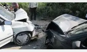 تصادف مرگبار 2 پراید در جاده دریای ساری