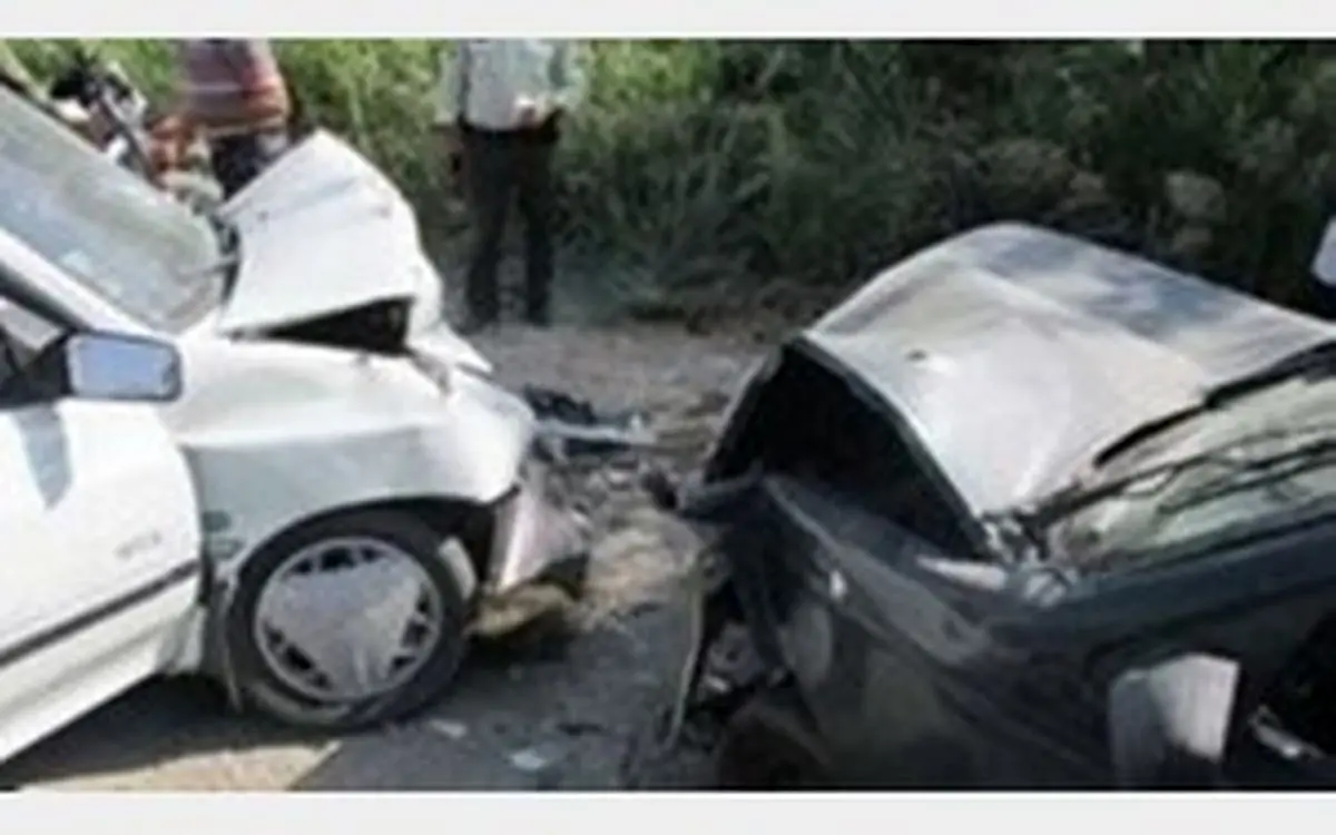 تصادف مرگبار 2 پراید در جاده دریای ساری