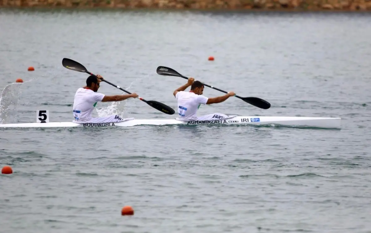تیم کایاک ۲ نفره مردان ایران فینالیست بازی‌های آسیایی شد