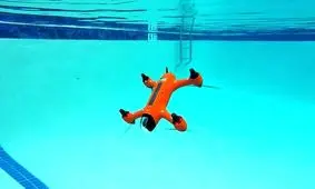 چینی‌ها پهپاد دوزیست ساختند+فیلم