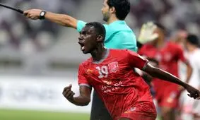 مهاجم الدحیل: باید گل های بیشتری به پرسپولیس می زدیم