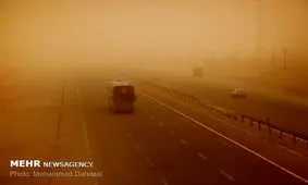 محور زابل به نهبندان به علت طوفان مسدود شد