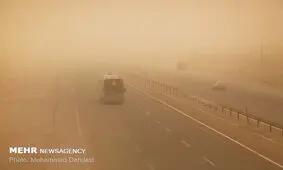 محور زابل به نهبندان به علت طوفان مسدود شد