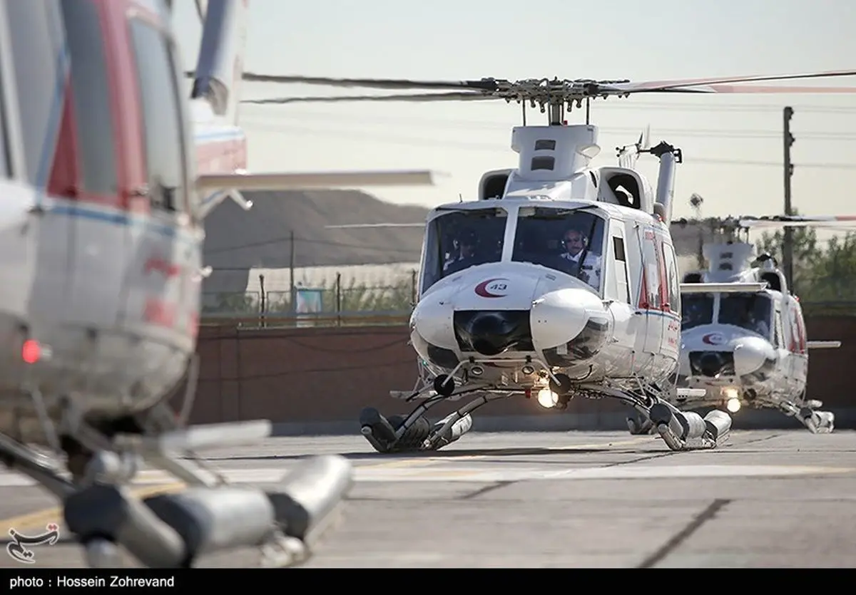 ۵ استان کشور به بالگرد امدادی مجهز می‌شوند