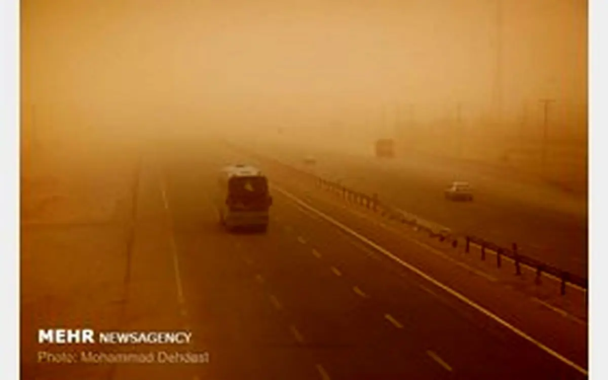 انسداد محور زابل_نهبندان به علت طوفان