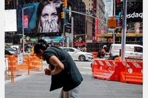 حمله بی سابقه موجودات موذی به میدان توریستی نیویورک