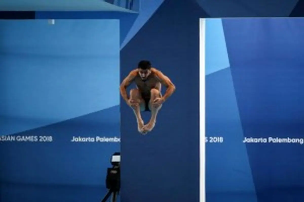 ولی پور در شیرجه تخته یک متر هشتم شد