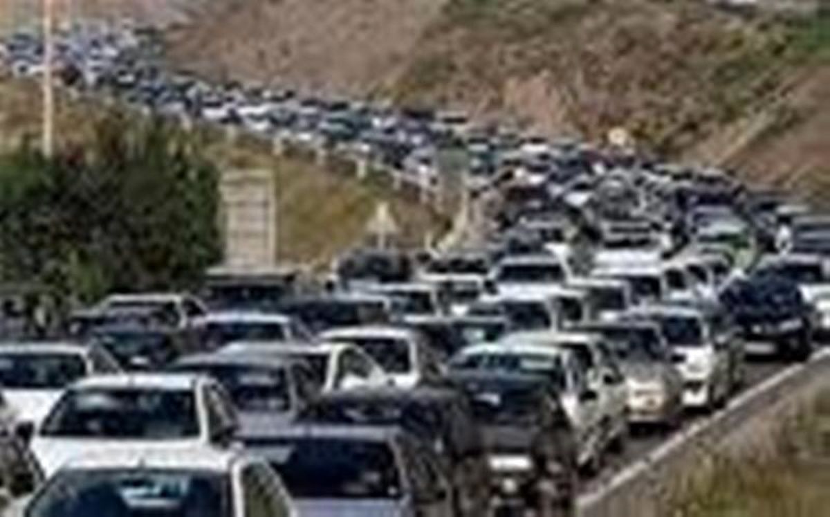 ترافیک سنگین در محورهای مازندران