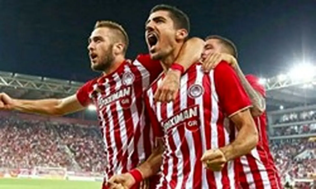 صعود المپیاکوس به لیگ اروپا در شب نیمکت نشینی انصاری‌فرد