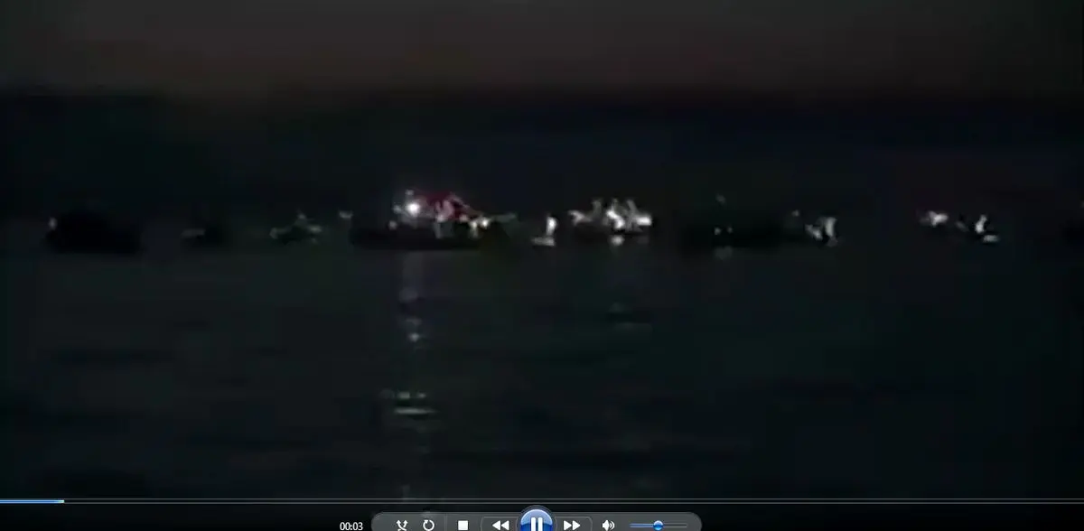 زد و خورد کشتی های فرانسوی و بریتانیایی!