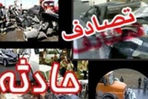 فوت سه نفر به دلیل واژگونی پراید در پل خورزوق