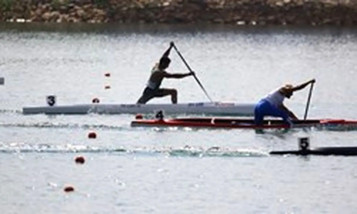 رضایی در کانوی هزارمتر به مدال برنز رسید