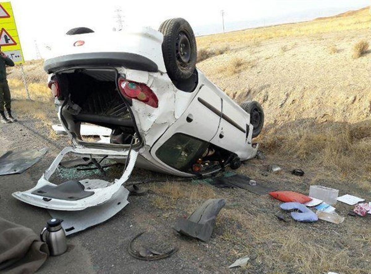 سه تصادف در جاده های اصفهان 4 کشته و 19 مصدوم در پی داشت