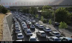 ترافیک در آزادراه‌های استان قزوین نیمه‌سنگین است