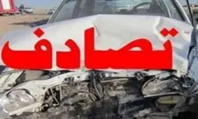 ۸مجروح ‌در سانحه رانندگی محور سرباز