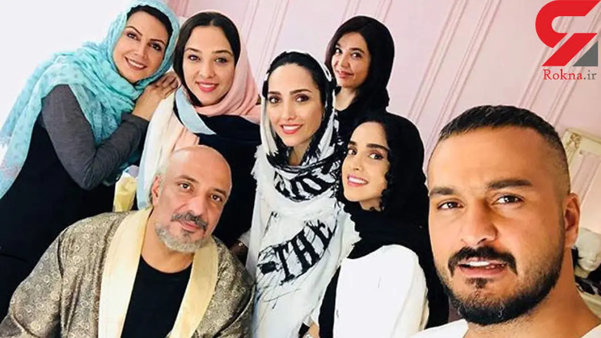 ویدئویی از اتاق گریم سریال "ممنوعه" با حضور امیر جعفری + تصویر