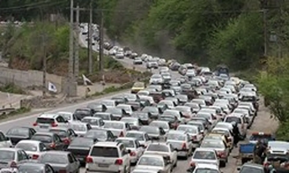 ترافیکی پرحجم در محورهای خروجی مازندران/ احتمال یک‌طرفه شدن کندوان و هراز