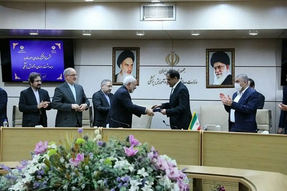 وزرای امور خارجه و بهداشت تفاهم‌نامه همکاری امضا کردند