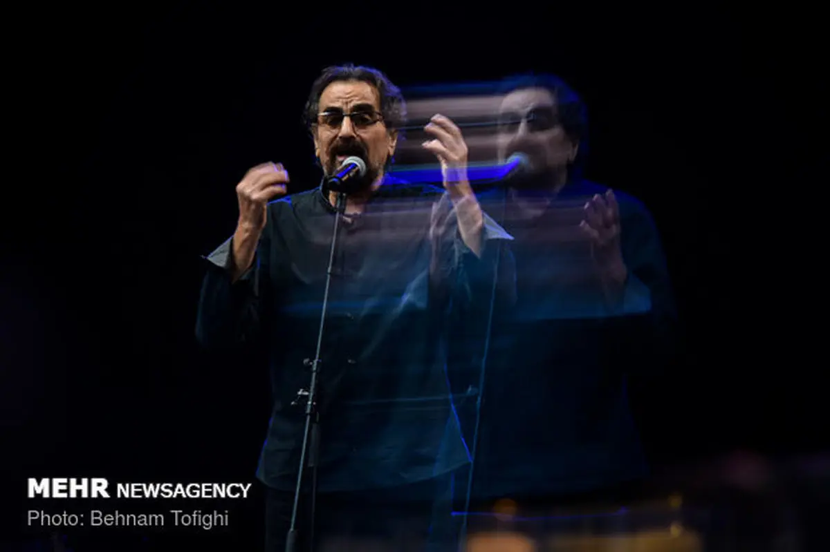 الهی قمشه ای مهمان کنسرت شهرام ناظری شد/ اجرای چند قطعه قدیمی