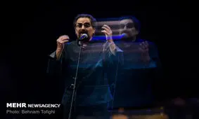 الهی قمشه ای مهمان کنسرت شهرام ناظری شد/ اجرای چند قطعه قدیمی