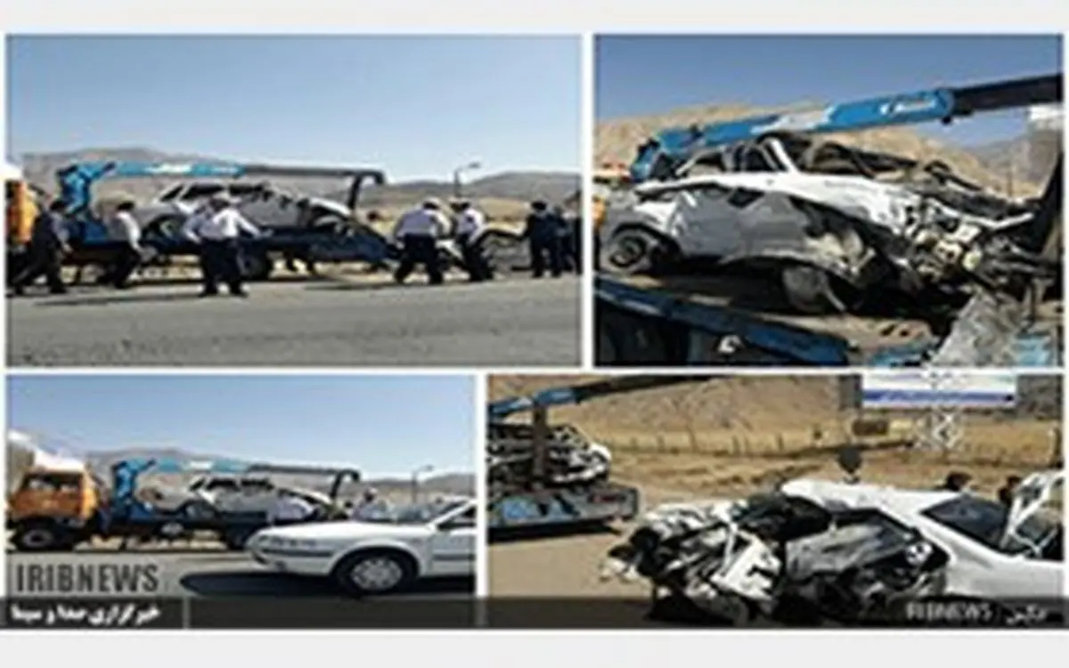 تصادف 2 خودرو 6 کشته و مجروح داد