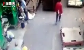 حادثه در کارگاه برای یک کارگر