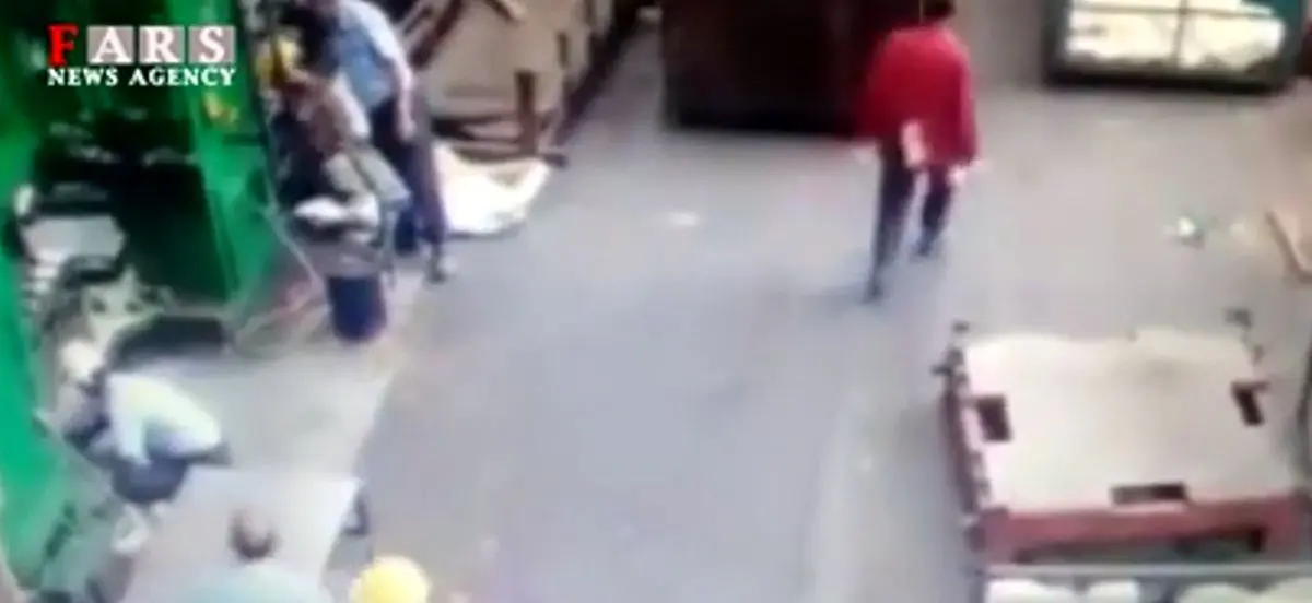 حادثه در کارگاه برای یک کارگر