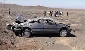واژگونی مرگبار خودرو در قلعه گنج