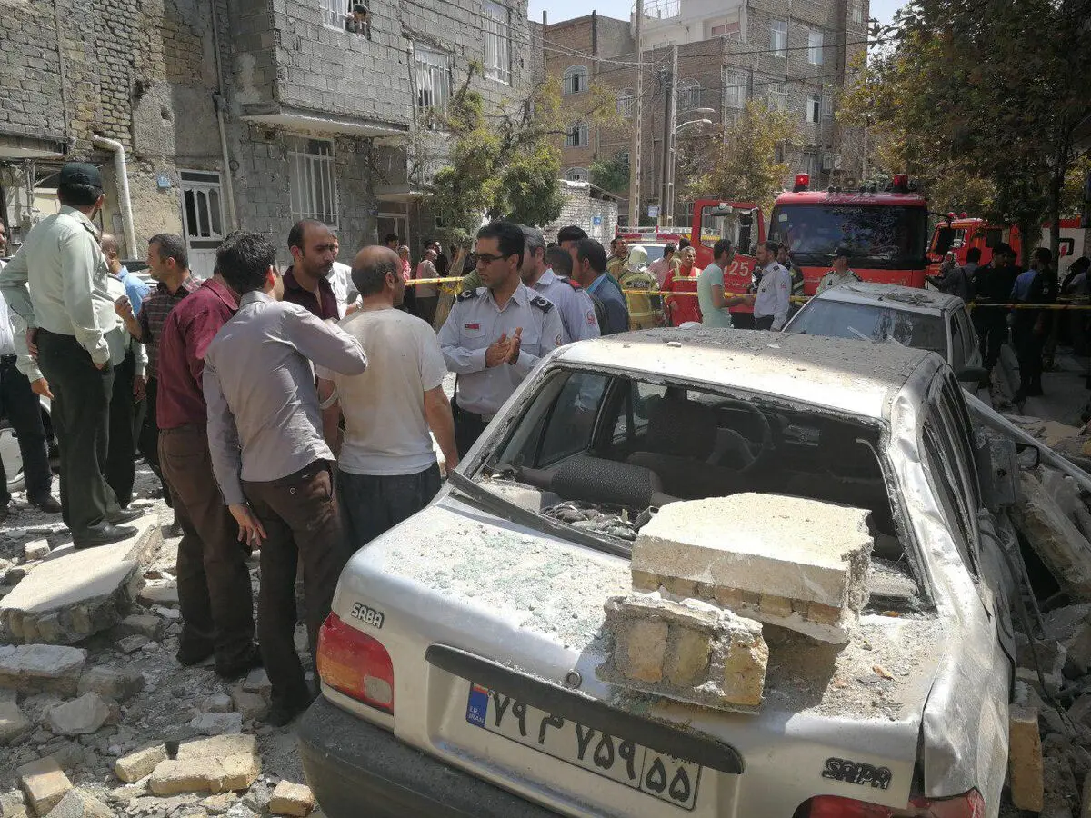 انفجار منزل مسکونی در تهرانپارس