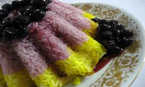 تزیین آلبالو پلو مجلسی +تصاویر