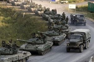 تانک‌های ارتش سوریه در مسیر ادلب
