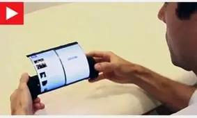 اولین تبلت رول شونده جهان معرفی شد  