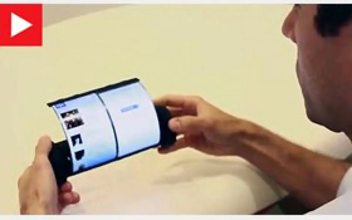 اولین تبلت رول شونده جهان معرفی شد  