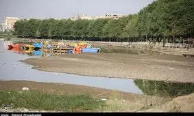 وضعیت نامناسب بستر رودخانه "شهرچایی" به روایت تصوی