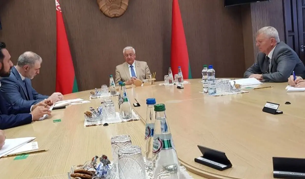 سفیر کشورمان در بلاروس با رییس مجلس سنای این کشور دیدار کرد