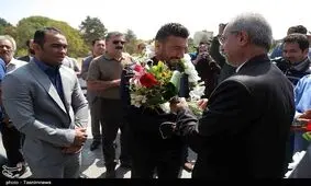 استقبال بجنوردی‌ها از افتخارآفرینان بازی‌های آسیایی به‌روایت تصویر