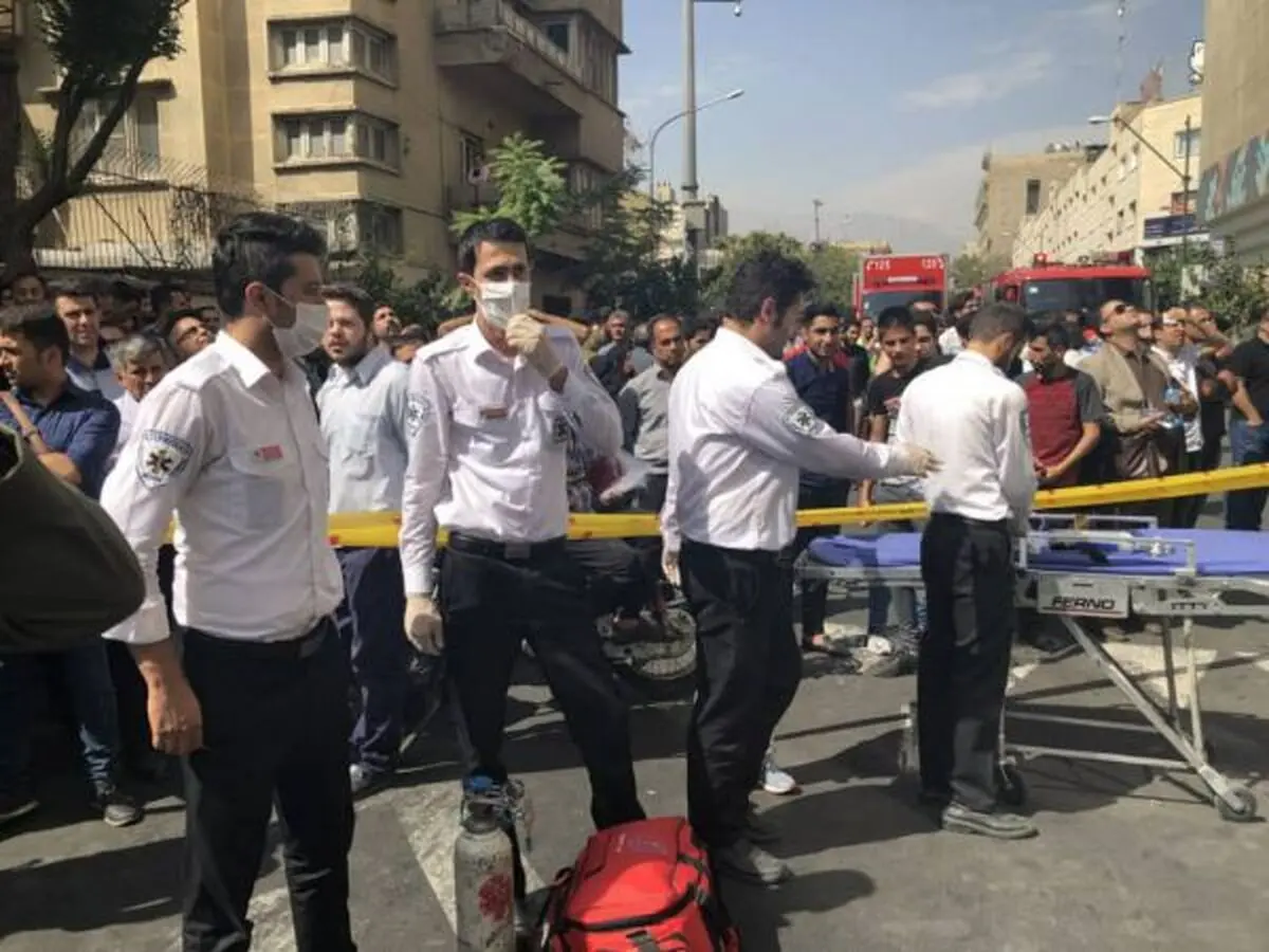 جزییات آتش سوزی برج بهار/ فوت یک نفر در حادثه