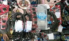 توقف محموله های کالای قاچاق در ایستگاه قانون