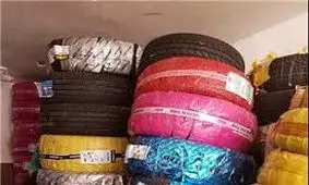 کشف لاستیک های احتکارشده در علی آبادکتول