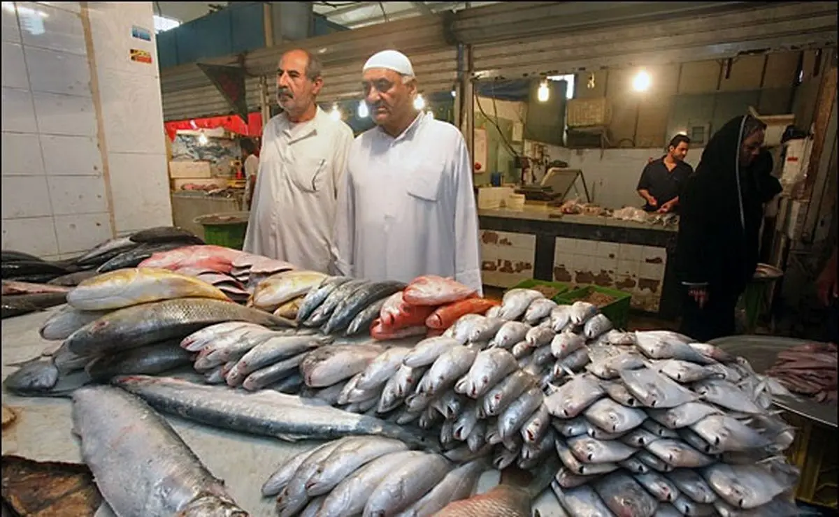 قیمت انواع آبزیان در بازار